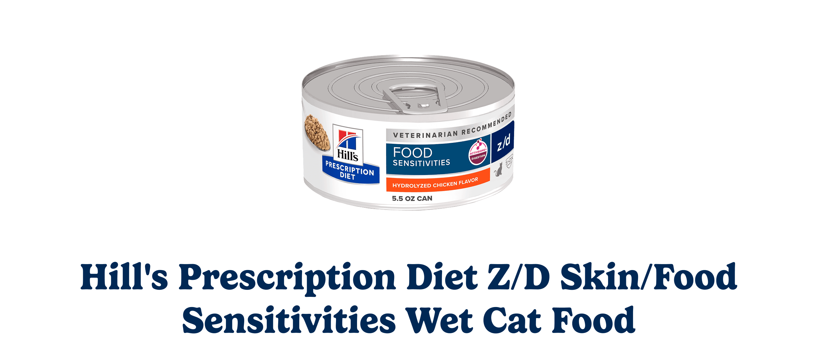 Hill's Prescription Diet Z/D Skin/Food Sensitivities Wet Cat Food