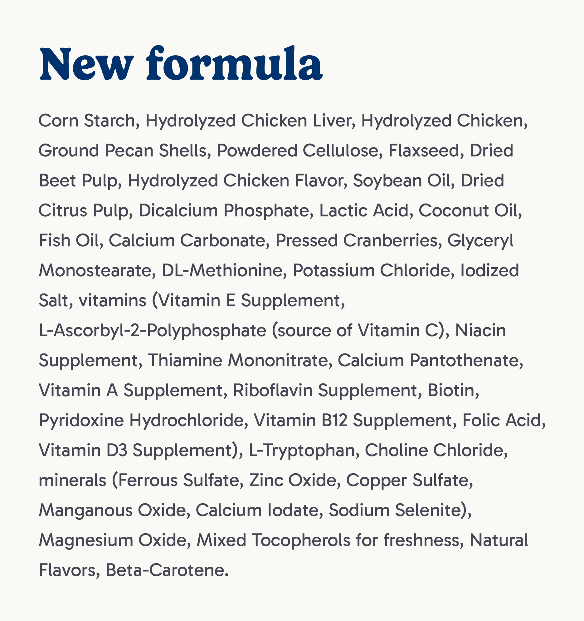 Product 1 New Formula