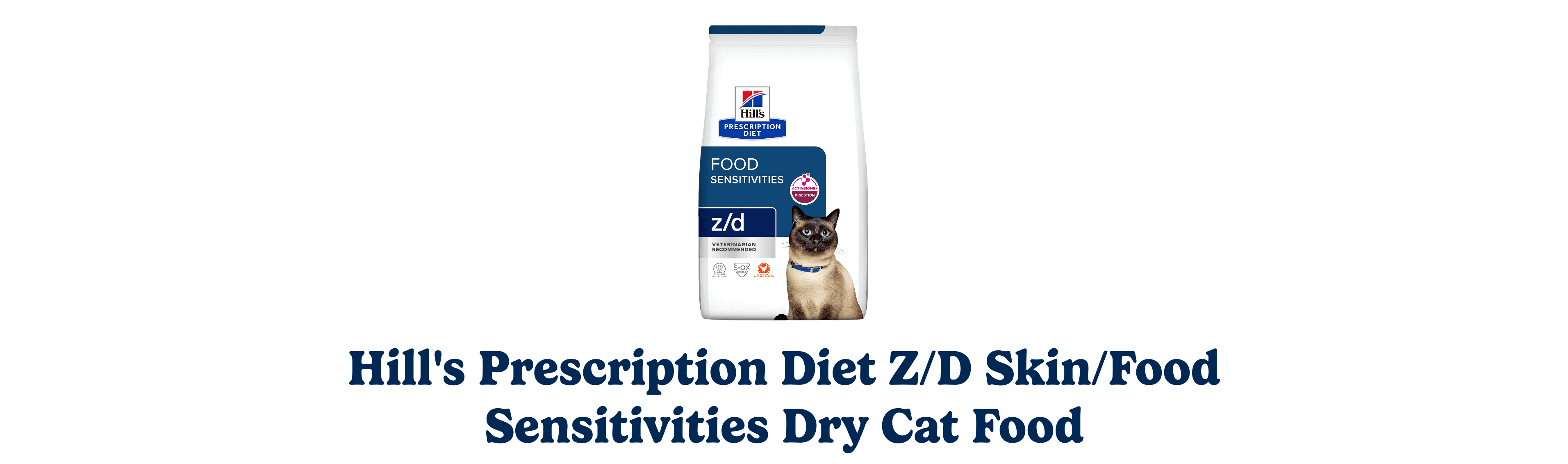 Hill's Prescription Diet Z/D Skin/Food Sensitivities Dry Cat Food
