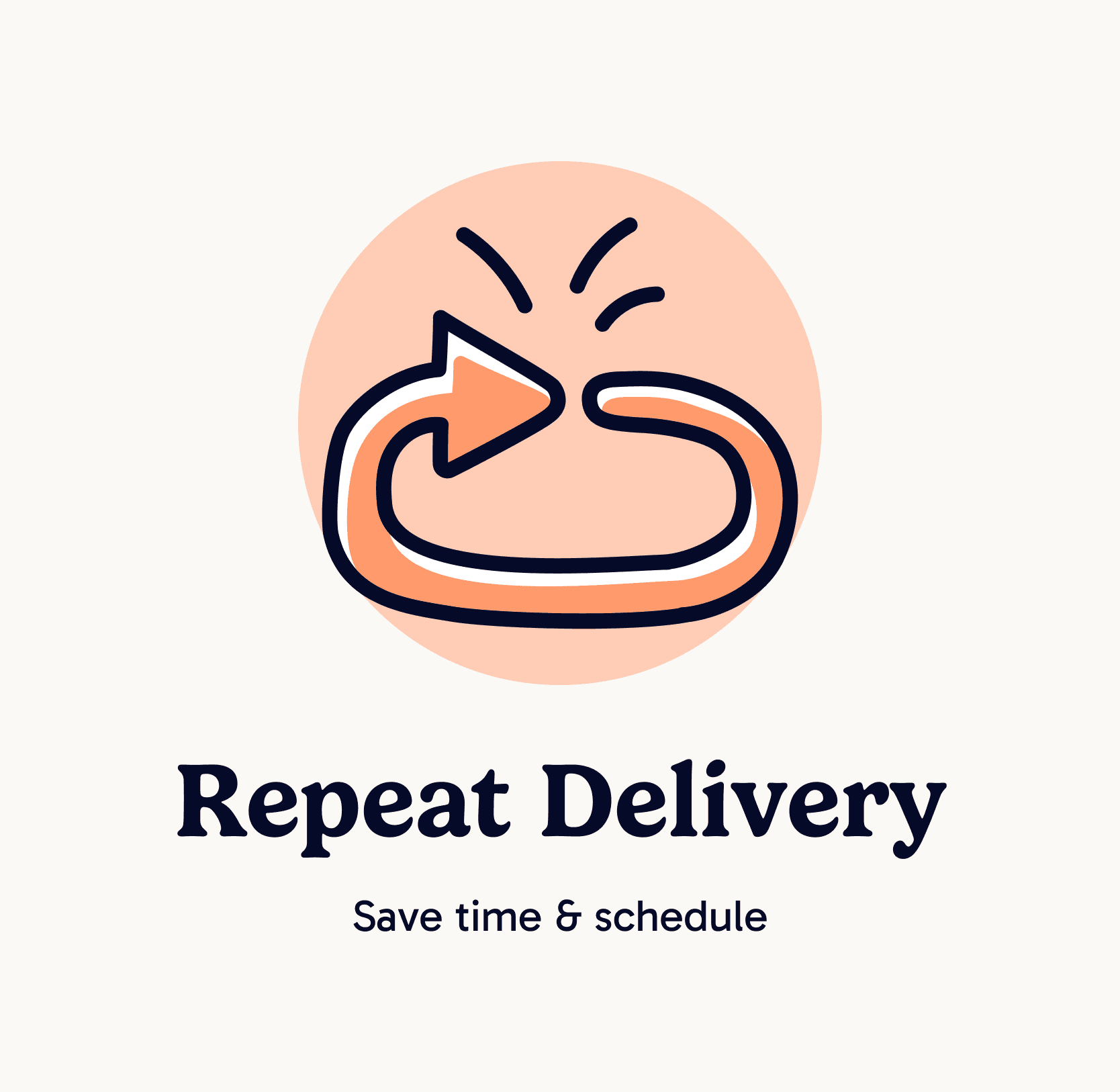 Repeat Delivery | Save time and reschedule